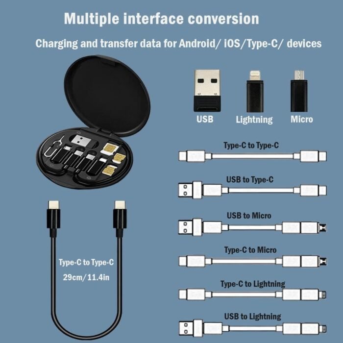 Data Cable Set with 60W Fast Charging - Image 6