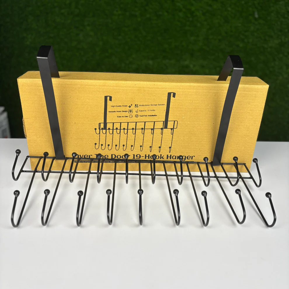 Over The Door 19-Hook Hanger - Image 2