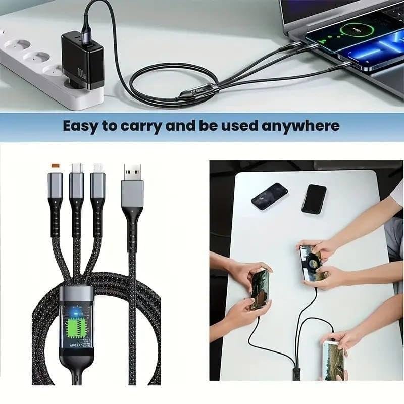 100W Fast Charging USB 3.0 Cable - Image 1