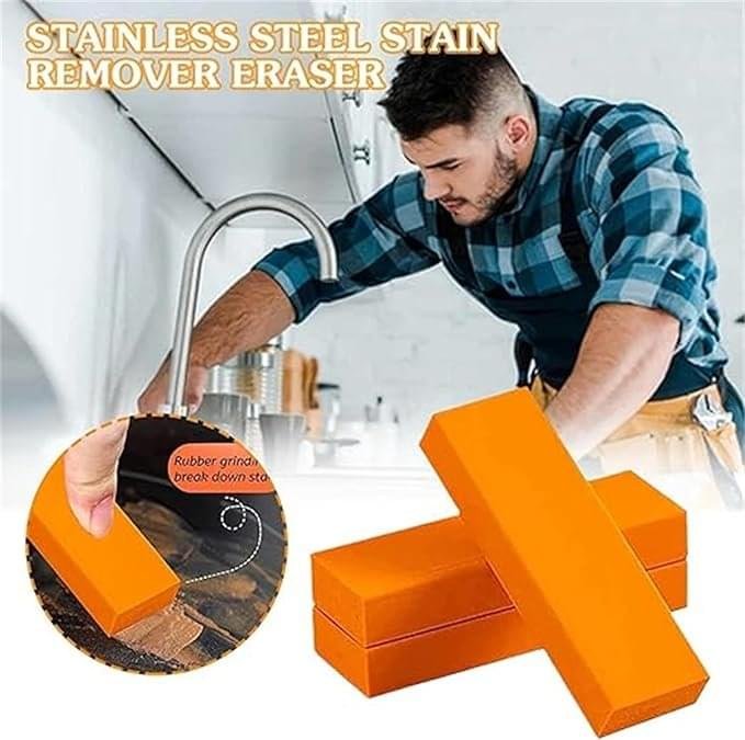 Orange Magic Sponge Eraser - Image 1