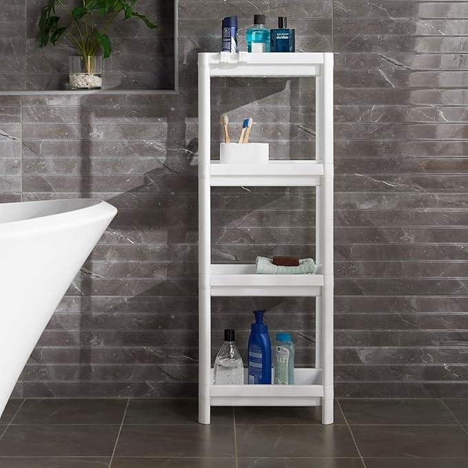 4 Tiers Rectangular Storage Rack - Image 1