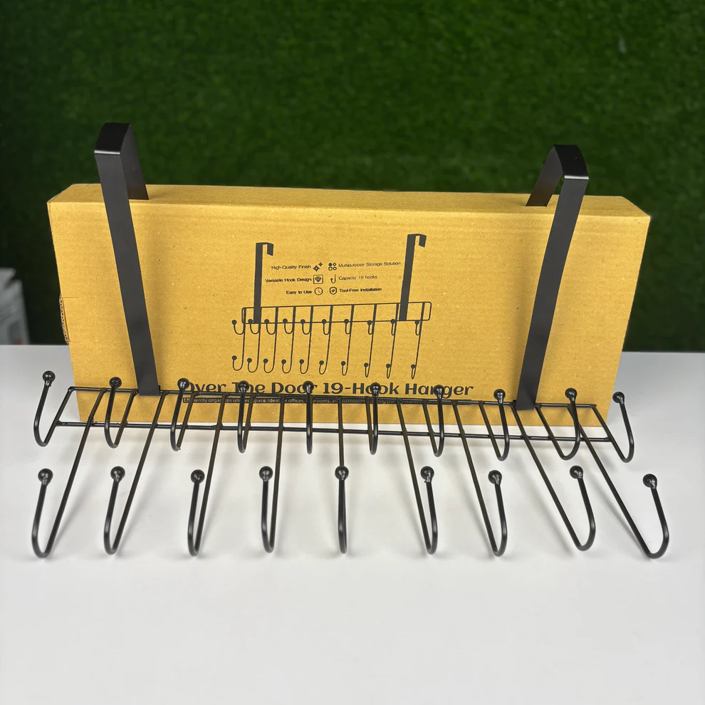 Over The Door 19-Hook Hanger - Image 3