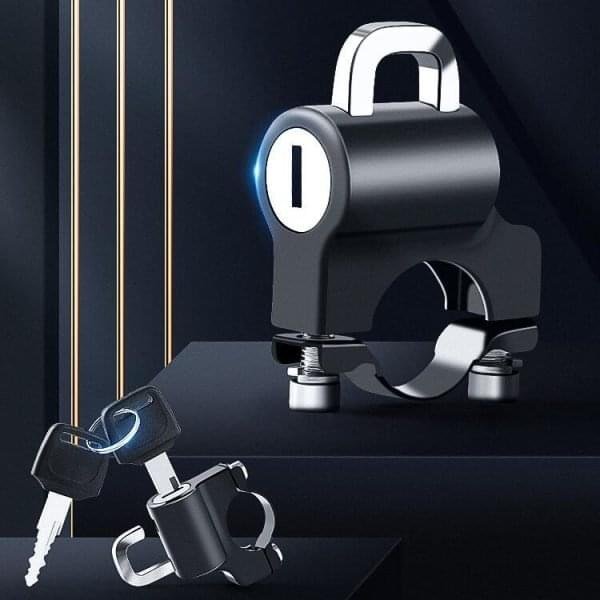 Motorcycle helmet lock - Image 1