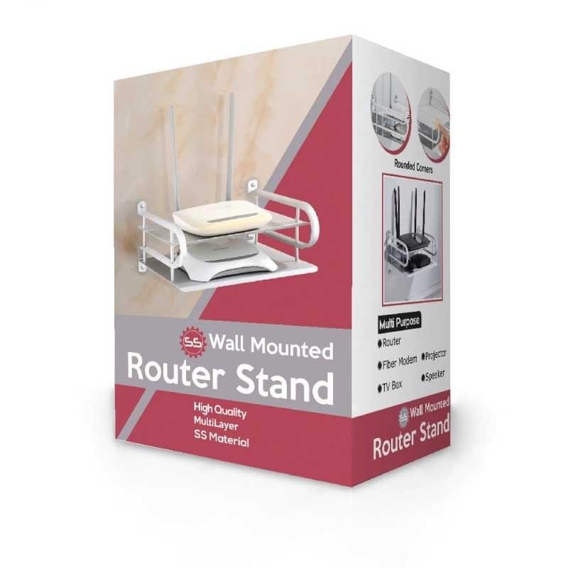 SS Wall Mounted Router Stand - Image 1