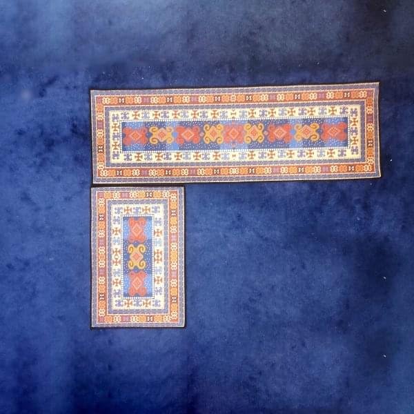 Carpet Set Kitchen Rugs Decoration ( 2 pcs Set ) Code: 1347 - Image 1